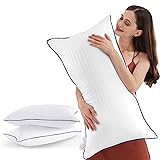 SEMZSOM Bed Pillows for Sleeping King Size, Set of