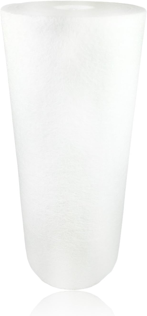 Aquaboon 4-Pack of 5 Micron 10" Big Blue Sediment Water Filter Replacement Cartridge | Whole House Sediment Filtration | Compatible with W15-PR, HD-950, WFHD13001B, GXWH35F, GXWH30C, HF45-10BLBK10PR: Home & Kitchen