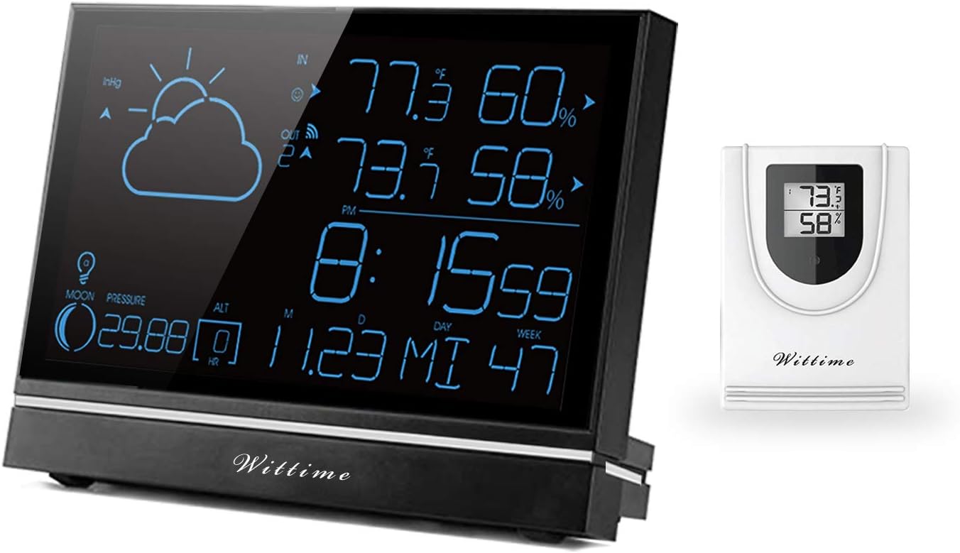 The 10 Best Wittime Latest 2078 Wireless Weather Forecast Station