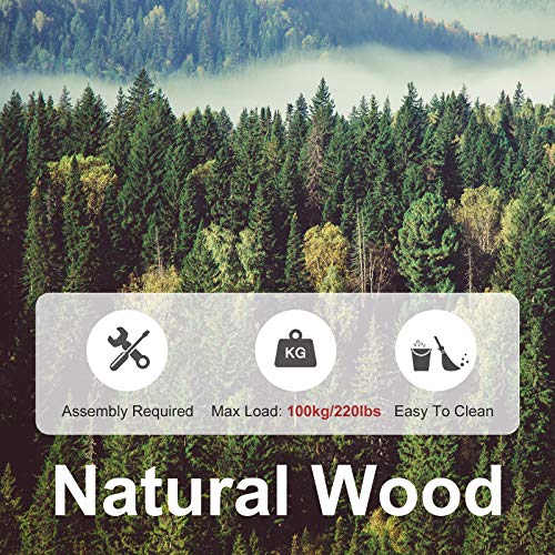 image for HOMCOM Traditional Farmhouse Freestanding Cupboard Kitchen Pantry with