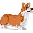 JEKCA Welsh Corgi 02S-M01B | Plastic Building Blocks | Age 14+