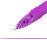 Zebra Pen Z-Grip Smooth Retractable Ballpoint Pen Purple 3 Pack view 3