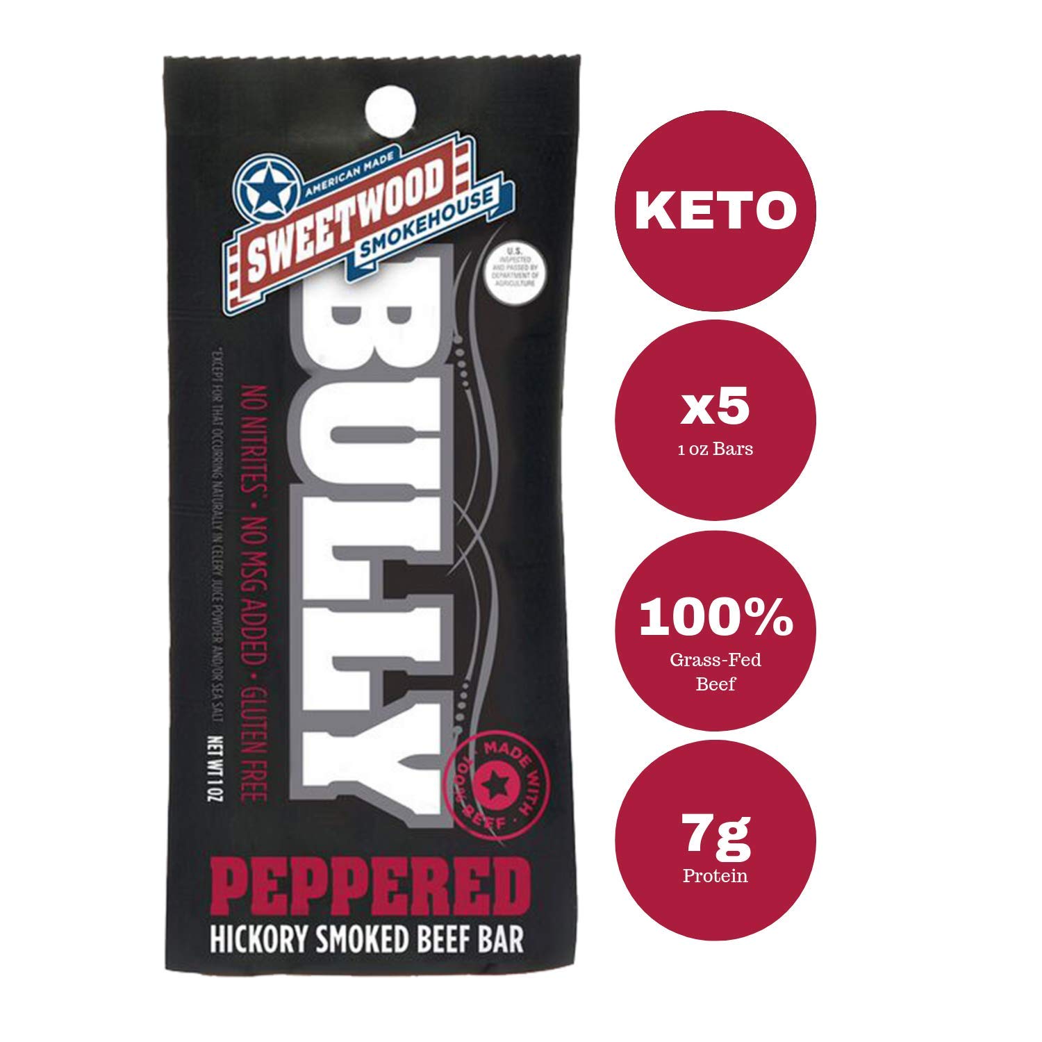 Sweetwood Smokehouse Smoked Beef Stick | Bully Bar