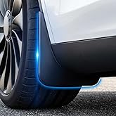 JANSION 4PCS Mud Flaps Accessories for Tesla Model Y 2025 - Fenders Perforation-Free Durable All-Weather Fenders, Model fits with Tesla Model Y 2025, Not Fit to The New Model Y