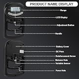 OSDUE Hand Dynamometer 265lbs Grip Strength Trainer Digital Meter LCD USB view 3