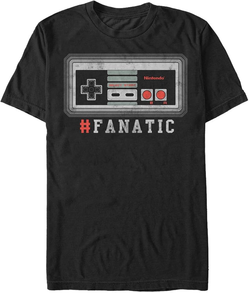 Men's Nintendo NES Fanatic TShirt Clothing