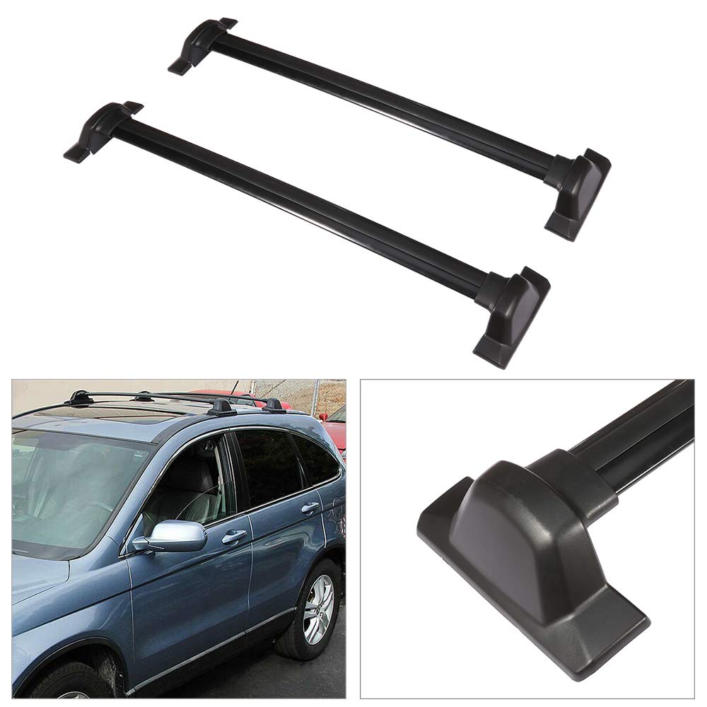 cciyu Aluminum Roof Rack Cross Bars Baggage Cargo Ladder Bike Load Fit for 2007 2008 2009 2010 2011 Honda CR-V Sport Utility 4-Door Roof Crossbars Cargo Carrier