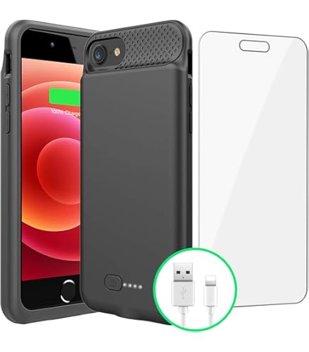 Amazon.com: Encased iPhone SE Charging Case with Belt Clip Holster