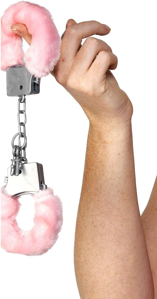 Handcuffs with plush fur, Love Cuffs Jokes and Funny Amazon.co.uk
