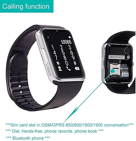 Willful Smartwatch, Reloj Inteligente Android con Ranura para ...