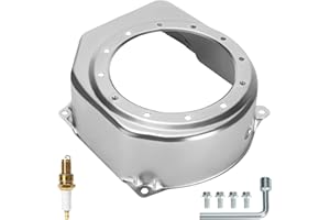 XIKOBY Recoil Fan Cover Compatible with Predator 212cc 224cc Hemi Coleman Mini Bike CT200U CT200U-EX BT200X KT196 Go Kart, GX160 Shroud Housing for GX200 Hisun 196cc 6.5HP Clone Engine Parts