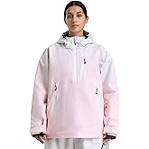 GSOU SNOW Women's Snowboard Jacket Baggy Ski Jackets Waterproof Snow Hooded Coat Windproof Mountain Winter Outdoor Sports