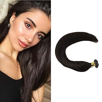 Amazon Com Dream G Keratin Tip Hair Extensions Human Hair 24inch