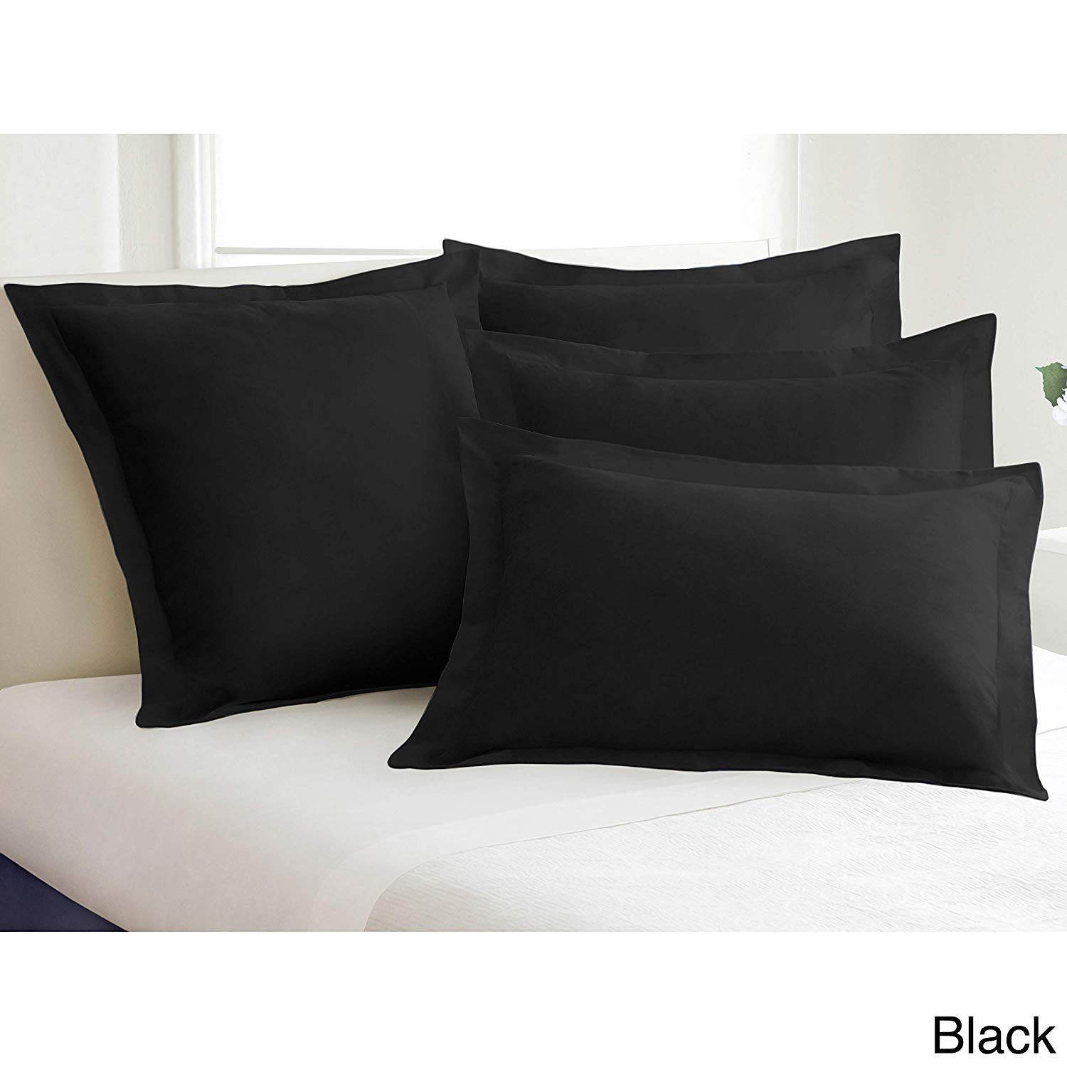 StichIndia King Pillow Shams Set of 2600 Thread Count