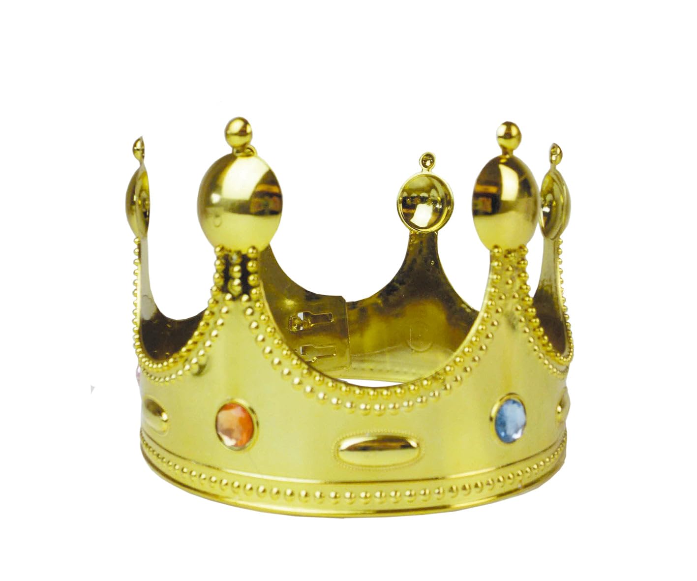 tib 15427 Crown with Glitter Stones, Multicolour, One Size