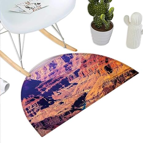 Amazon Com Anniutwo Canyon Half Round Door Mat Outdoor