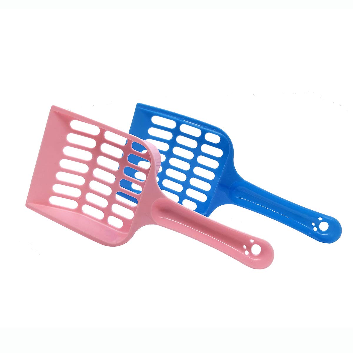 XHY 2pcs cat litter scoop plastic poop scoop pet litter pickers