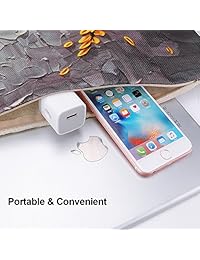 UorMe - Cargador de pared USB para teléfonos Xs XS Max XR X 8 7 6S 6S 6S 6 Plus 6 5S 5