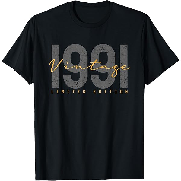 Amazon.com: 1991 Shirt, 1991 Tee, 1991 T-Shirt, 90's Tee