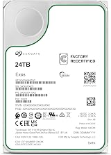 Seagate EXOS X24 24TB Internal HDD 3.5" SATA 6Gb/s 512MB ST24000NM000C view 2