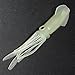 Estone 10pcs 4.3 Inch B2 Fishing Octopus Squid Bodies Luminous Lures Glow in Dark