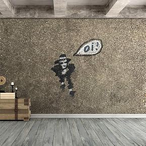 Wall Mural Street Art Graffiti Removable Wallpaper Wall Sticker for Bedroom Living Room - 66x96 inches