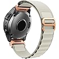 EKINGEEK Premium 20mm Nylon Watch Band for Garmin Fenix 7S/6S/5S - Quick Fit Alpine Loop for Active Lifestyle