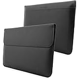 Surface Pro 3/4 Case, Snugg&trade; - Leather Sleeve with Lifetime Guarantee (Black) for Microsoft Surface Pro 3/4