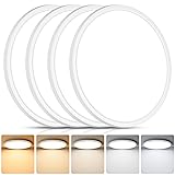 Brightever 4Pack LED Flush Mount Ceiling Light