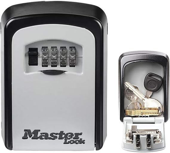 MASTER LOCK Caja fuerte para llaves [Mediana] [Montaje mural] - 5401EURD - Caja de seguridad: Amazon.es: Bricolaje y herramientas