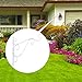 Sumnacon 2Pcs 10 Inch Hanging Plant Brackets - Metal Wall Plant Hanging Hooks with Screws, Sturdy Plant Hangers for Flowers Baskets Bird Feeder Lantern Wind Chimes Ornament, White