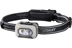 Coast RL35R Voice-Controlled 1100 Lumen Rechargeable LED Headlamp with ARC280™ Lighting, 4 Color Modes, Rear-Facing Safety Signal, Variable Light Control and USB-C Charge Port