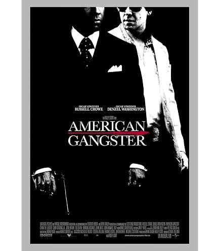 Amazon.com: American Gangster Movie Poster Glossy Finish Made in