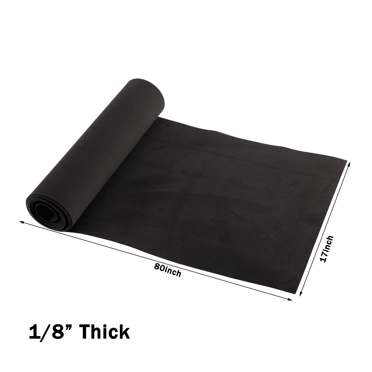 Artilife Closed Cell Neoprene Sponge Foam Rubber Sheet Roll Easy Cut