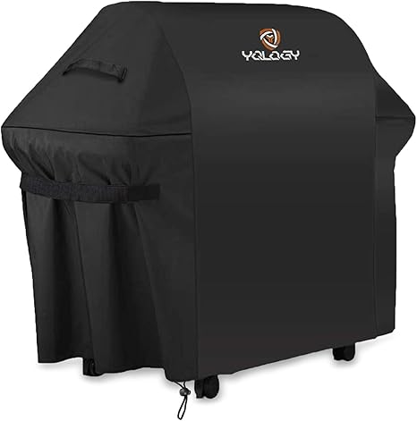 Amazon Com Yqlogy 1200d Heavy Duty 7138 Grill Cover 48 Inch For Weber Spirit 200 And Spirit Ii 200 Series 2 Burner Gas Grill Bbq Cover With Tension Strap Resistance Tearing Dust Uv Water Resistance