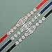 SWEETV Pearl Beaded Wedding Dress Belt Rhinestone Bridal Belt Sash for Evening Gown with Ribbon, Black