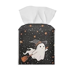 Talayituse Ghost Star Witch Hat Print Tissue Box