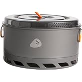 Jetboil 5-Liter FluxRing Camping Pot and Lid for Camp Cooking with Jetboil Backpacking Stoves