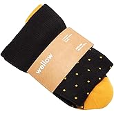 Wellow Premium Socks (Compression Socks - Regular) for Men & Women, Made with Viscose from Bamboo, Knee High, 18-25 mmHg