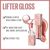 Maybelline Lifter Gloss Hydrating Hyaluronic Acid Ice Shade 002 Duo Bundle view 4
