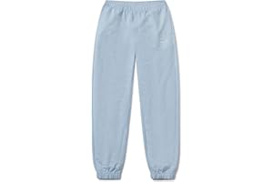 JOE BOXER Girls Joggers, Comfy French Terry Sweatpants for Girls 6-14, Kids Joggers Girls, Lounge Sweat Pants