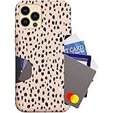 VELVET CAVIAR Compatible with iPhone 13 Pro Wallet Case for Women - Credit Card Holder - Slim, Protective Design [8ft. Drop Tested] - Spotted Cheetah Print