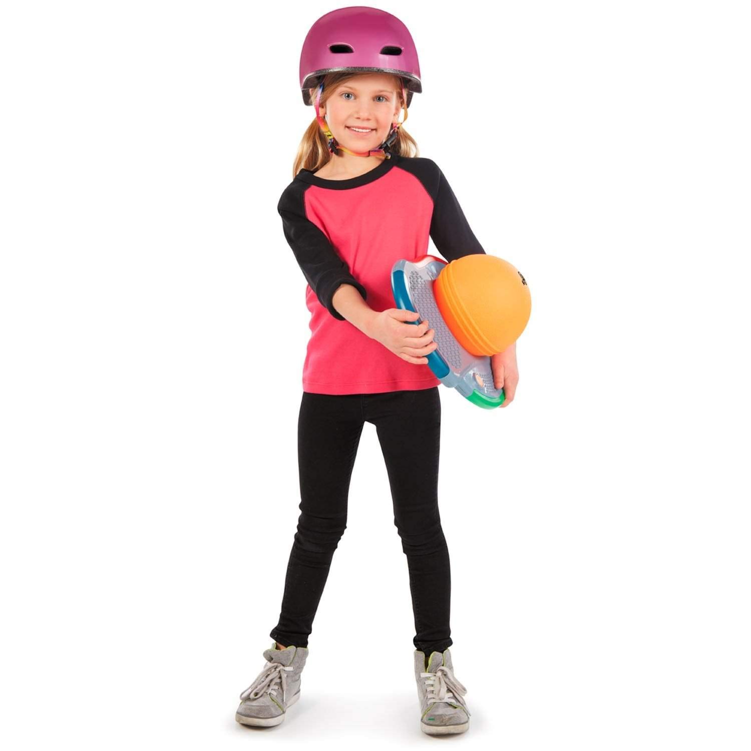Little Tikes Pogo It Toy Ball - Interactive Lights & Sounds Balancing Board for Kids - Jump, Spin, Bounce, Flip, Hop, Wobble Deck - Electronic Interactive Indoor Outdoor Gaming Age 4-10 Years Old
