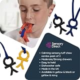 Chewbuddy Sensory Direct Tuff Stickman Pack of 2 Blue Yellow view 2