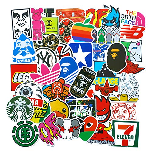 2 Stickers+Motorcycle+Skateboard+Graffiti+No+Duplicate