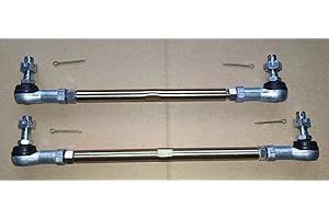 WANTONE RACING Driver & Passenger Side Tie Rod Assembly STR-037 STR-038 13042 13043 Replacement for 1991-2009 YAMAHA G14 G16 G19 G20 G21 G23 G/E Golf Carts