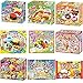Kracie Popin Cookin 9 Item Bundle with Sushi, Hamburger, Bento, Cake Shop and More