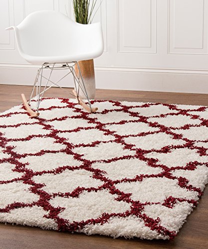 Best red and white area rugs for living room