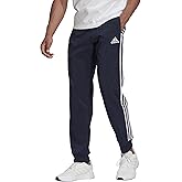 adidas Men's Athletics Essentials 3 Stripes Tapered Tricot Pant