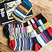 Pack of 5 Mens Fashionable Colorful Pattern Design Soft Cotton Socks (Size 5-10)